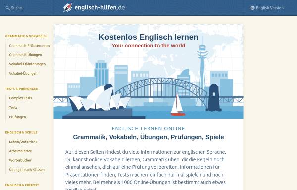 Vorschau von www.englisch-hilfen.de, Englisch-Hilfen
