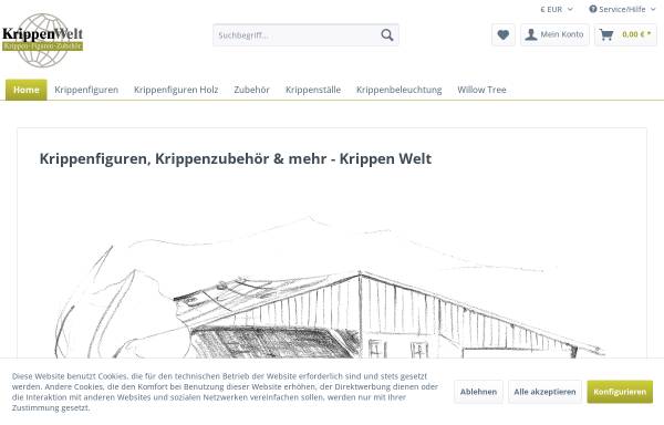 Vorschau von www.krippen-welt.de, Krippen Welt, Friedhelm Linden
