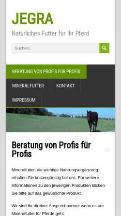 Vorschau der mobilen Webseite josef-granich.de, Josef Granich, Envirotec Produkte - Landhandel - Sägewerk