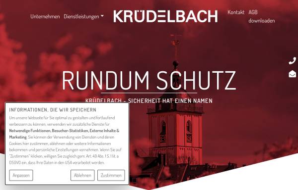 Vorschau von www.kruedelbach.de, Kruedelbach GmbH & Co. KG