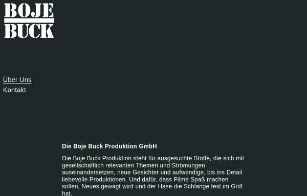 Vorschau von www.bojebuck.de, Boje Buck Produktion GmbH