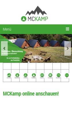 Vorschau der mobilen Webseite www.sepps-kanu-verleih.de, Kanu fahren auf der Saale Unterfranken