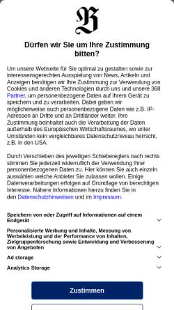 Vorschau der mobilen Webseite www.berliner-zeitung.de, Berliner Zeitung