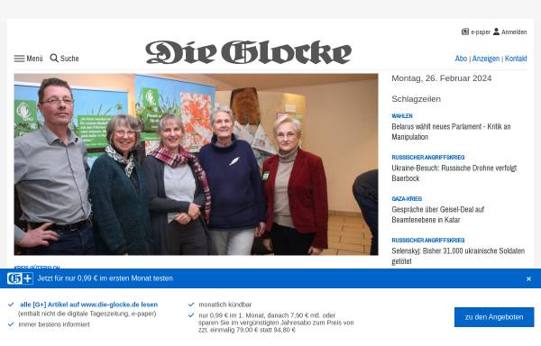 Vorschau von www.die-glocke.de, Die Glocke