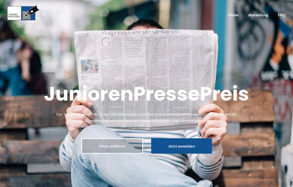 Vorschau von www.pressepreis.de, Juniorenpressepreis Niedersachsen und Bremen