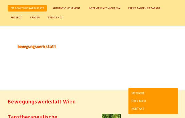 Vorschau von bewegungswerkstatt.net, Bewegungswerkstatt Wien - Bewegungsanalyse