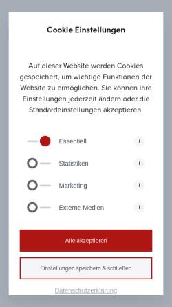 Vorschau der mobilen Webseite www.law-office.at, Rechtsanwaltskanzlei Salpius & Partner, Salzburg und Wien