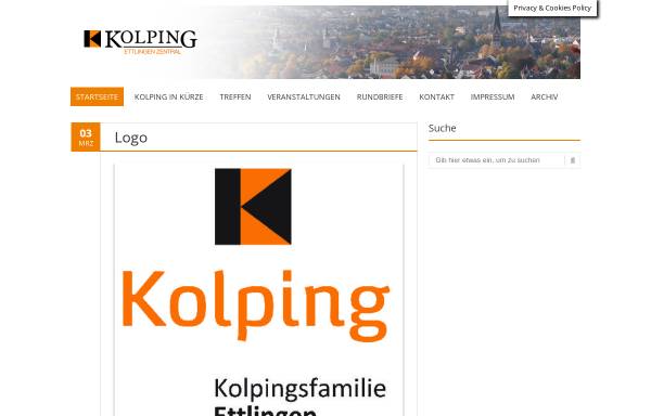 Vorschau von www.kolpingsfamilie-ettlingen.de, Kolpingsfamilie Ettlingen