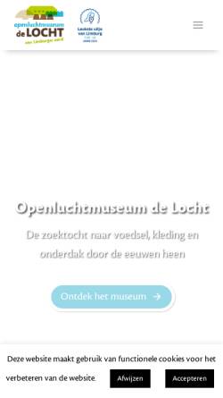 Vorschau der mobilen Webseite www.delocht.nl, Melderslo, De Locht
