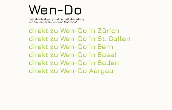 Vorschau von www.wendo.ch, Wen-Do, Schweiz