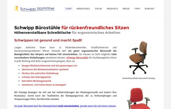 Vorschau von www.schwipp.de, Schwipp Sitzmöbel - Dr. Bastian Niemann