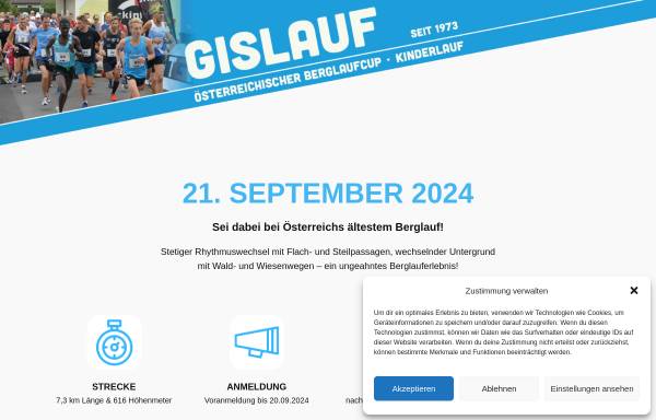 Vorschau von www.gislauf.at, Gislauf