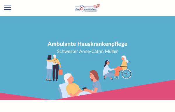 Ambulante Hauskrankenpflege Schwester Anne-Catrin Müller