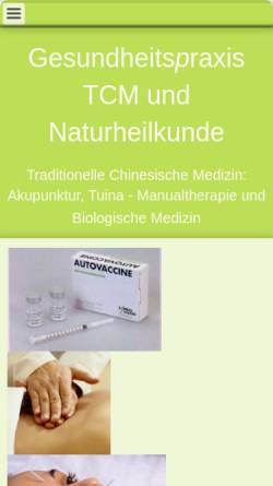 Vorschau der mobilen Webseite www.gesundheitspraxis-dd.com, Alternativmedizin
