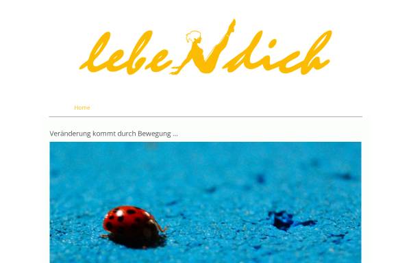 Vorschau von www.lebendich.de, lebendich - Kerstin Wuttig