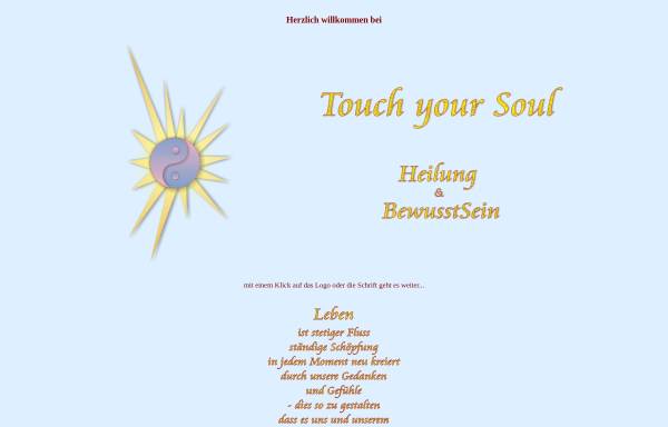 Vorschau von www.touch-your-soul.de, Touch your Soul - Heilung und Bewusstsein