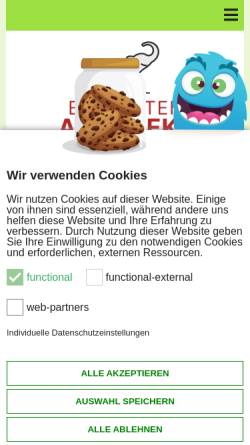 Vorschau der mobilen Webseite elefanten-apotheke-dresden.de, Elefanten-Apotheke