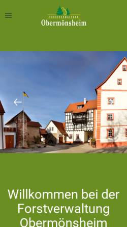 Forstverwaltung Obermönsheim des Freiherr Norman von Gaisberg