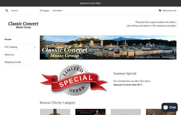 Vorschau von www.classicconcert.com, Classic Concert