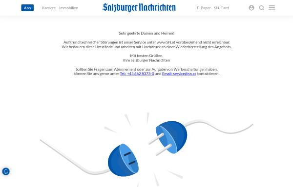 Vorschau von www.salzburg.com, Salzburger Kulturvereinigung