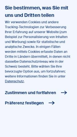 Vorschau der mobilen Webseite www.bank-sparhafen.ch, Bank Sparhafen