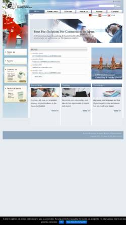 Vorschau der mobilen Webseite www.ichgmbh.com, ICH Industrieanlagen Consulting & Handel GmbH