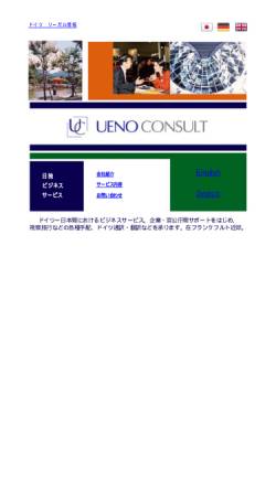 Vorschau der mobilen Webseite www.ueno-consult.de, Ueno Consult e.K.