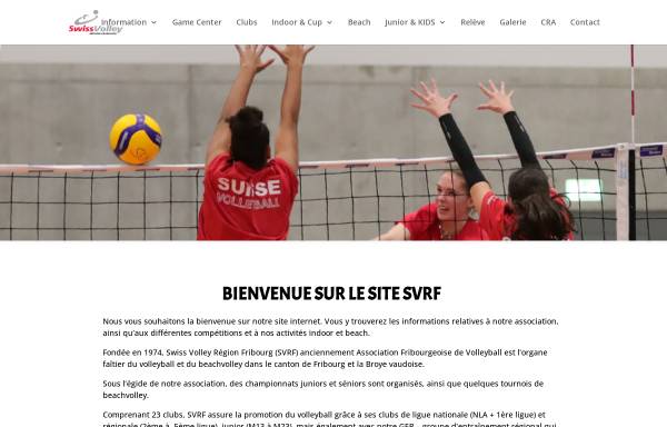 Vorschau von www.swissvolley-fribourg.ch, FVBV - Freiburger Volleyballverband