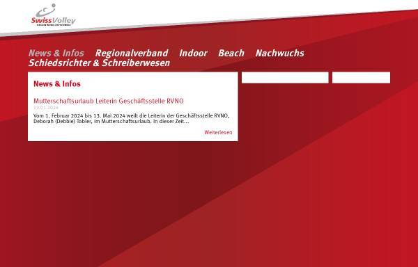 Vorschau von www.rvno.ch, RVNO - Regionaler Volleyballverband Nordostschweiz