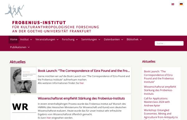 Frobenius-Institut an der Universität Frankfurt