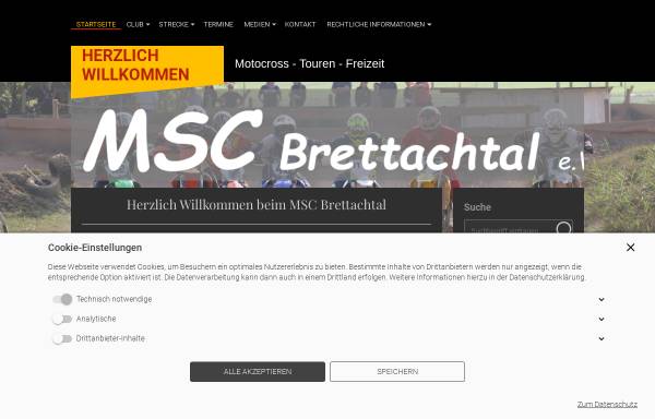 Vorschau von www.msc-brettachtal.de, MSC Brettachtal