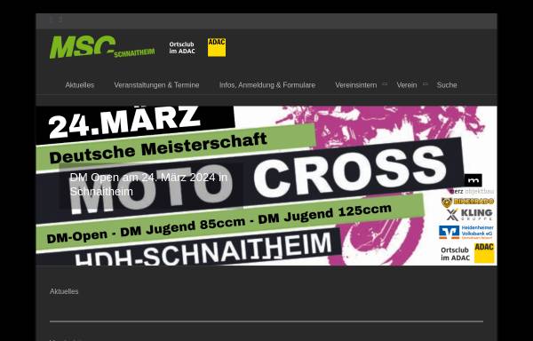 Vorschau von www.motocross-schnaitheim.de, MSC Schnaitheim e.V. im ADAC