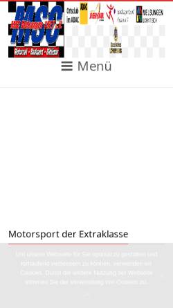 Vorschau der mobilen Webseite www.msc-melsungen.de, MSC Melsungen