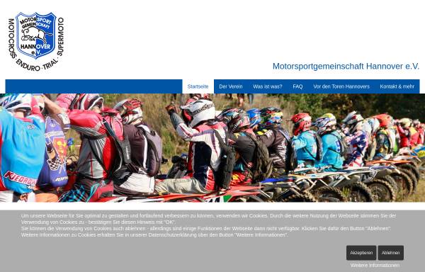 Vorschau von www.msghannover.de, Motor-Sport-Gemeinschaft Hannover e.V. im ADAC