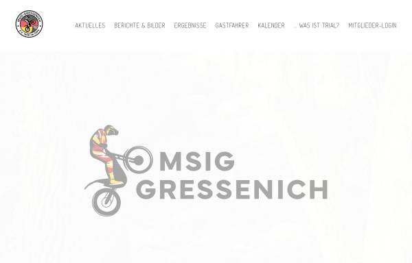 Vorschau von msig-gressenich.de, MSIG Gressenich