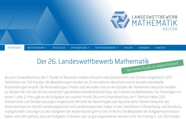 Vorschau von lwmb.de, Landeswettbewerb Mathematik Bayern