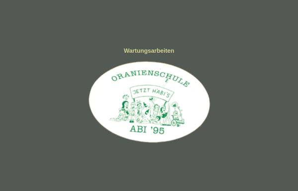 Vorschau von www.oranienschule-abi95.de, Wiesbaden - Oranienschule - Jetzt h'Abi's