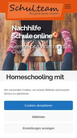 Vorschau der mobilen Webseite www.kutz-educate.de, Kutz Educate