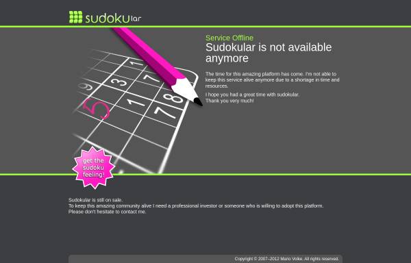 Vorschau von www.sudokular.com, Sudokular.com