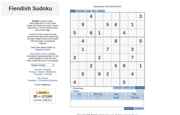 Teuflisch Sudoku