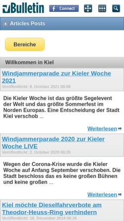 Vorschau der mobilen Webseite kielisreal.de, Kielisreal