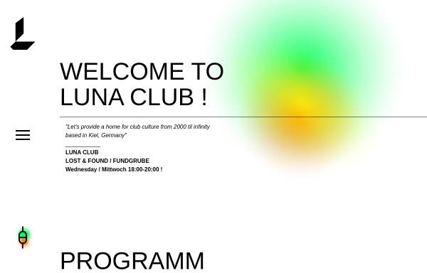 Vorschau von www.lunaclub.com, Luna Club Kiel