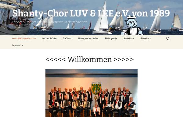 Vorschau von www.shantychor-luvundlee.de, Shanty-Chor LUV & LEE Kiel e.V von 1989