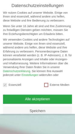 Vorschau der mobilen Webseite sachsen-billard.de, Sächsischer Billardverband