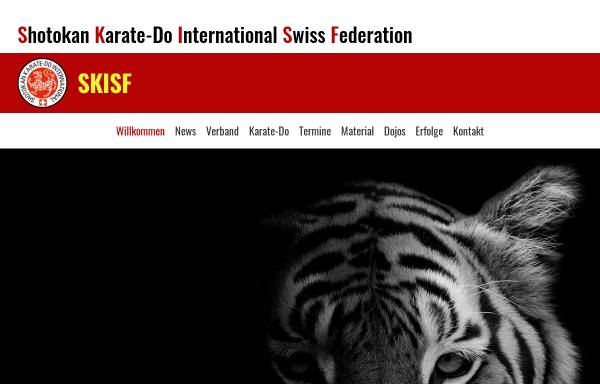 Vorschau von www.skisf.ch, SKISF Shotokan Karate-do International Swiss Federation