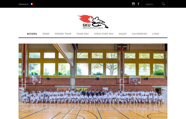 Vorschau von www.karateunion.ch, Swiss Karate Union