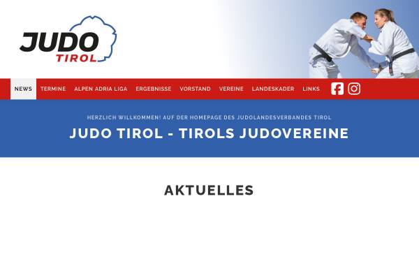 Vorschau von www.judotirol.at, Judo Landesverband Tirol