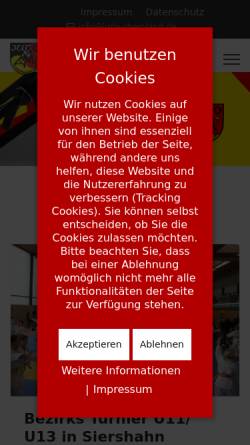 Vorschau der mobilen Webseite www.judo-rheinland.de, Judoverband Rheinland e.V.