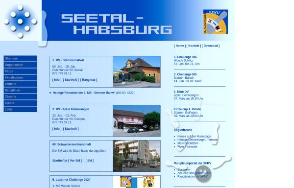 Vorschau von www.uvsh.ch, Unterverband Seetal Habsburg der SFKV