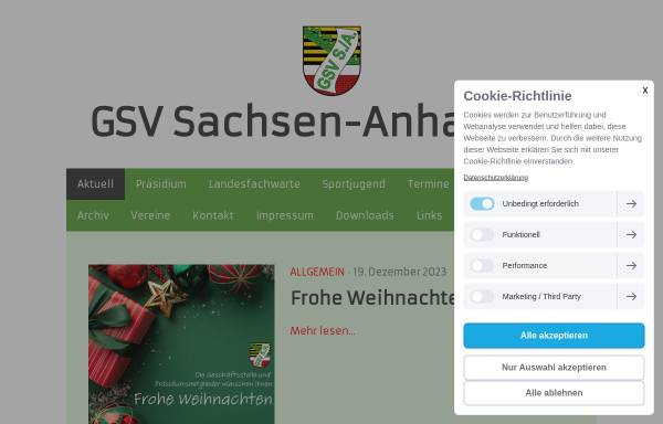 Vorschau von www.gsv-sachsen-anhalt.de, Gehörlosen-Sportverband Sachsen-Anhalt e. V.